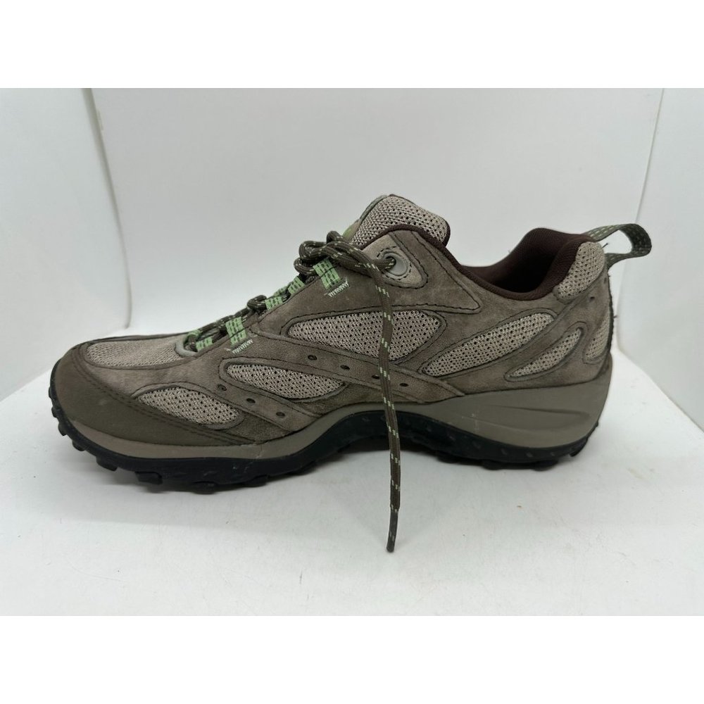 Merrell Pigskin Women's Shoes 9.5 Air Cushion Grey Hiking Continental Boulder  L